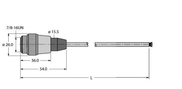 Spannungsversorgungsltg. RSM52-15M