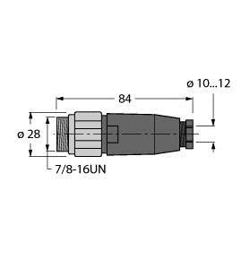 Steckverbinder BSV4140-0/13.5