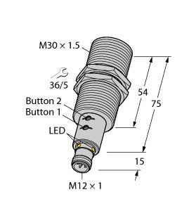 Ultraschallsensor RU130U-EM #1610073