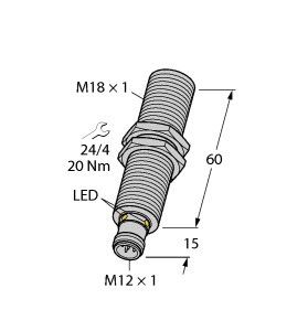 Ultraschallsensor RU130U-M1 #1610014