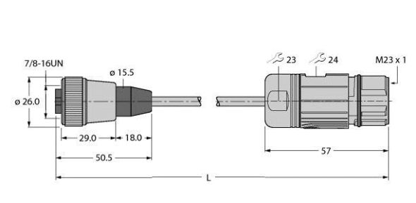 Versorgungsleitung RKM52-0.2 #6936022