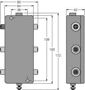 Verteilerbaustein JBBS-49-E413/3G