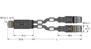 Zweifachverteiler VBRK4.4-2 #6629967