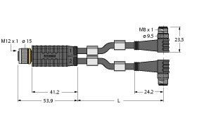 Zweifachverteiler VBRK4.4-2 #6630416