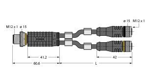 Zweifachverteiler VBRS4.42RKC4T5/5/TXL