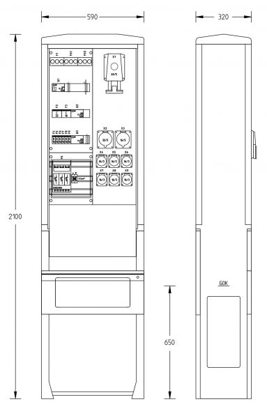 Marktplatzverteiler MV-S-A070-02
