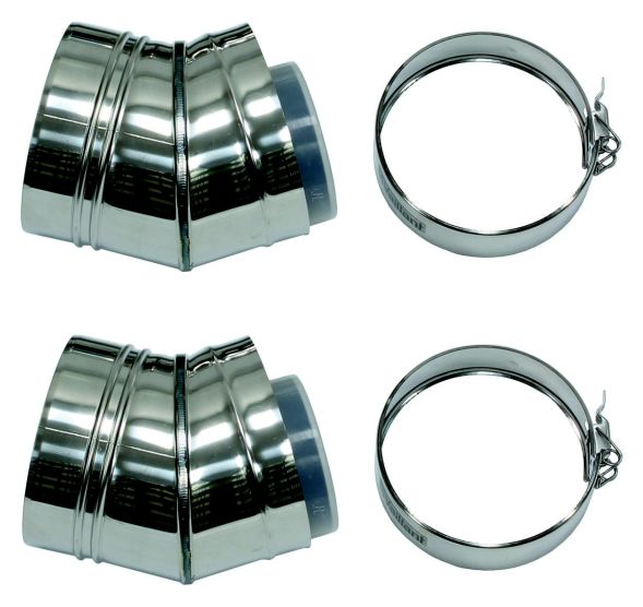 Bogen 30 Grad 80/125mm 0020042758