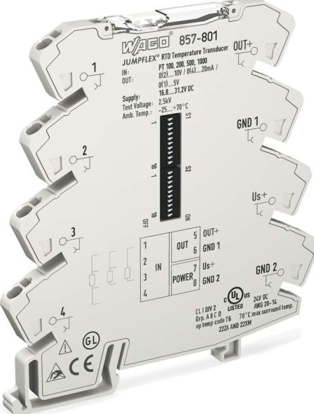 Temperaturmessumformer 857-801