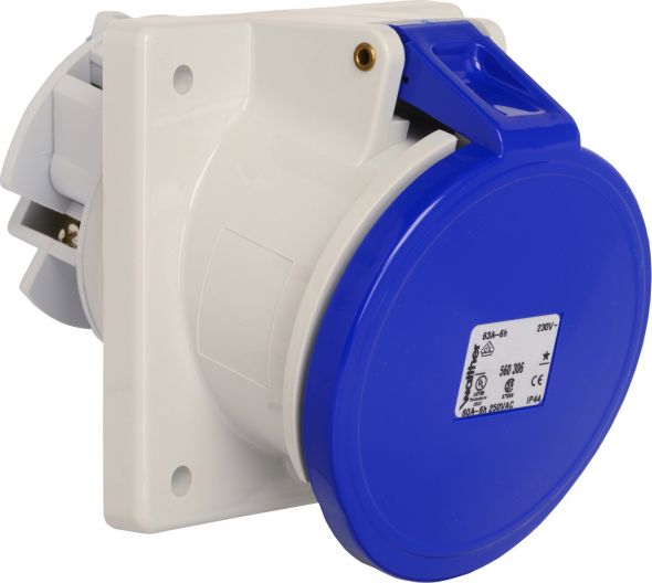 Anbaudose schräg 63A 560306