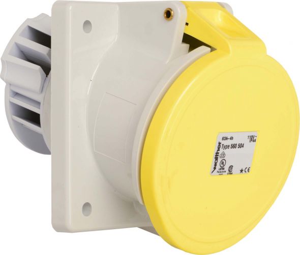 Anbaudose schräg 63A 560504