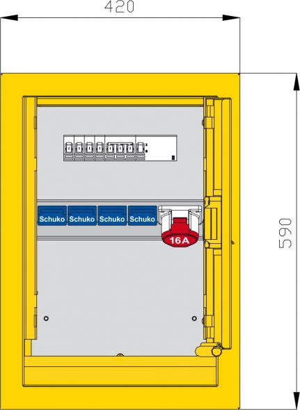 Unterputzverteiler 6UP0101