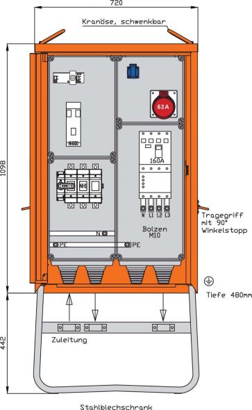 Verteilerschrank WV0453R1