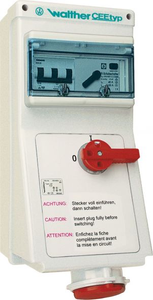 Wandsteckdose AL110TH