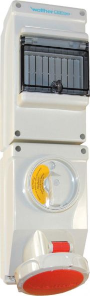 Wandsteckdose wasserdicht AU139409TS