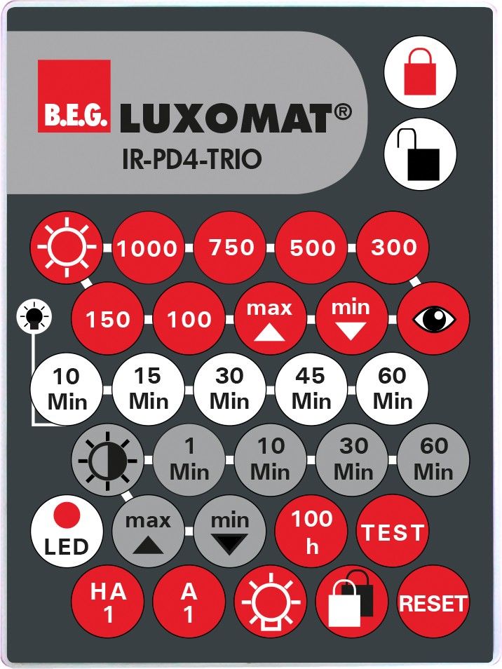 IR-Fernbedienung IR-PD4-TRIO