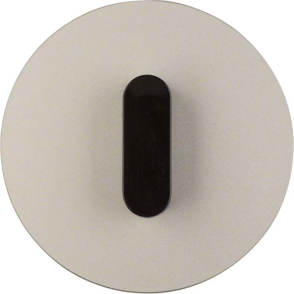 Abdeckplatte 1001208400 schwarz glänzend alu eloxiert