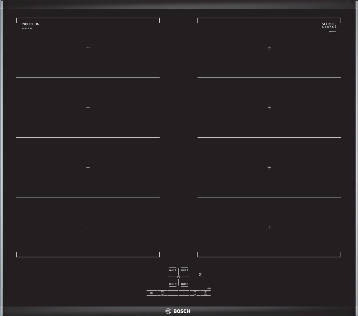 EB-Kochfeld Induktion NXX675CB5E