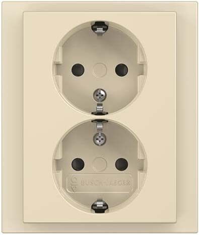 SCHUKO-Doppelsteckdose 202 EUJB-82