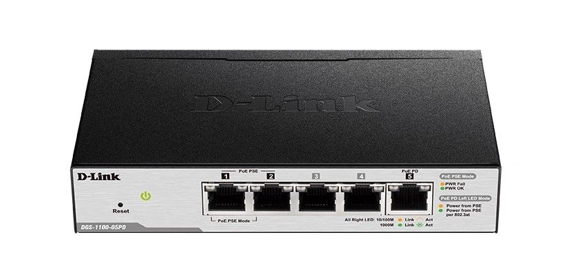 Gigabit Smart Switch DGS-1100-05PDV2