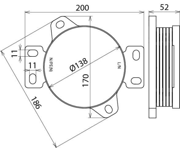 Blitzstromableiter 900230
