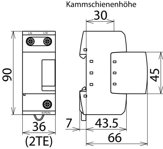 Blitzstromableiter DB M 1 320