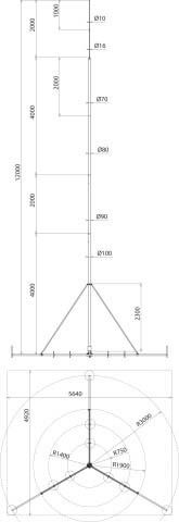 Fangstange 105922