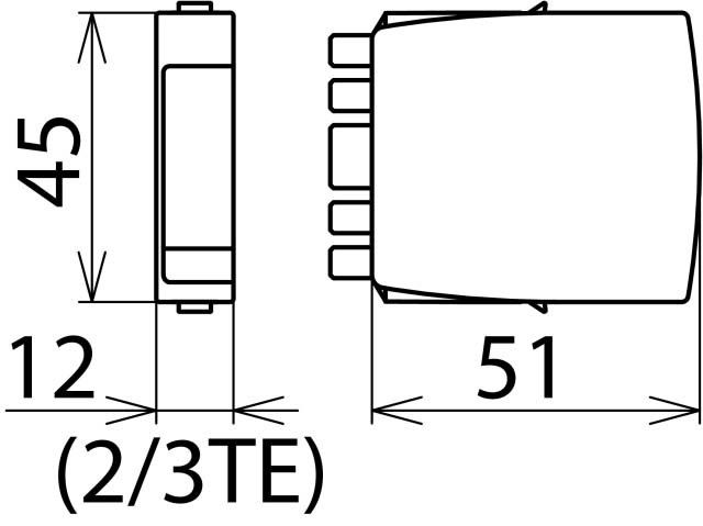 Kombi-Ableiter-Modul BXT ML2 BD 180