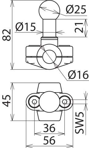 Kugelfestpunkt 725016