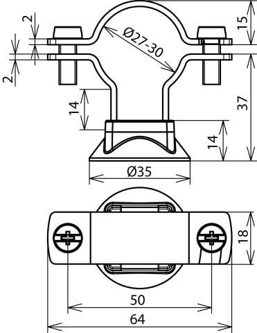 Leitungshalter 275249