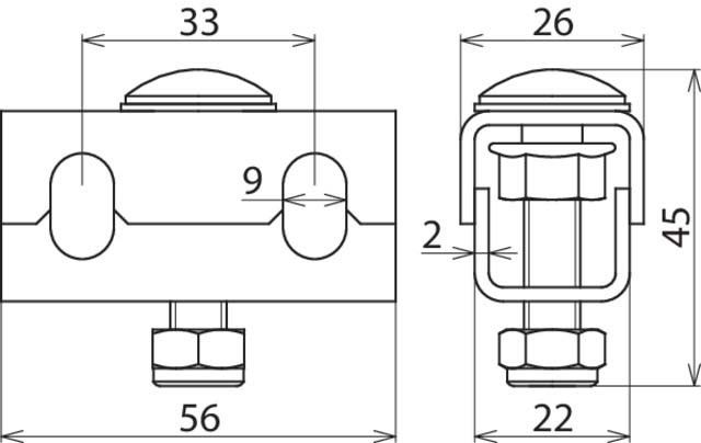 PA-Klemme 306201