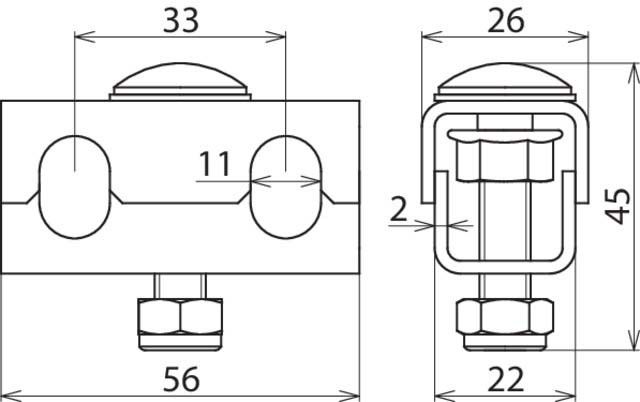 PA-Klemme 306202