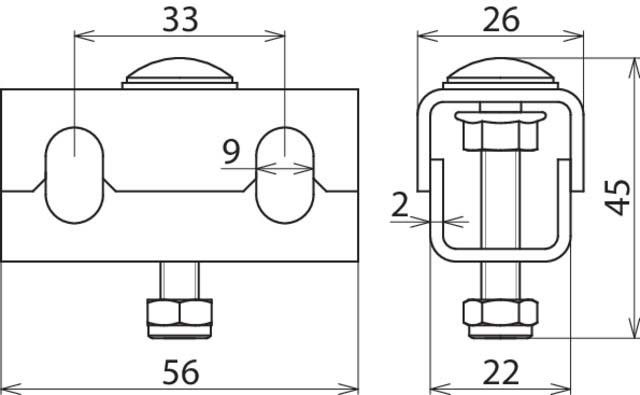 PA-Klemme 306205