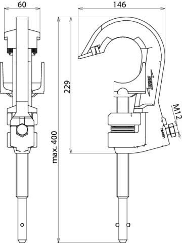 Phasenschraubklemme 784301