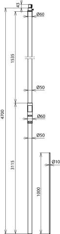 Stützrohr 105316