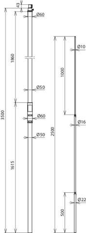 Stützrohr SRD503500FS22#105321