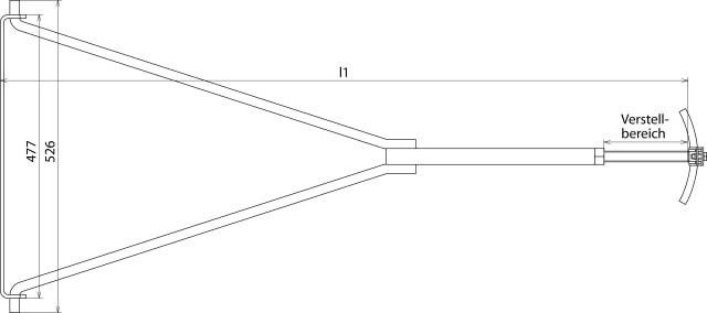 Traufenstütze 239000