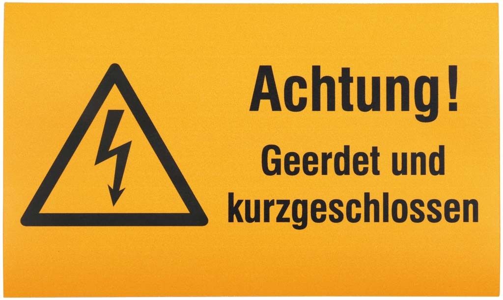Warn-/Hinweisschild WHS A GUKG M#700056