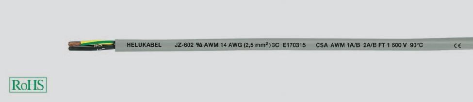 HEL JZ-602 5xAWG 18 (5G1)