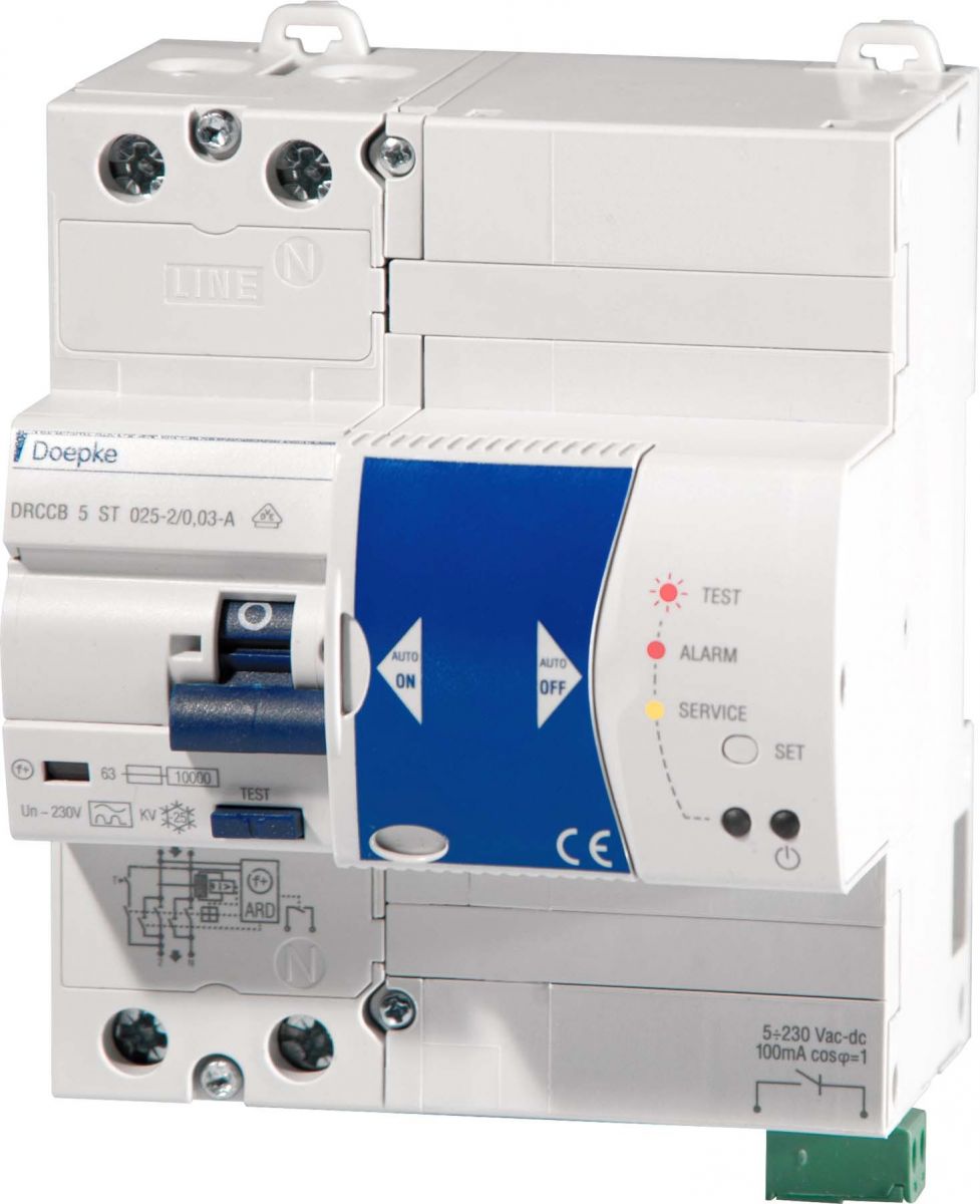 Fehlerstromschutzschalter DRCCB5 ST025-2/0,03A