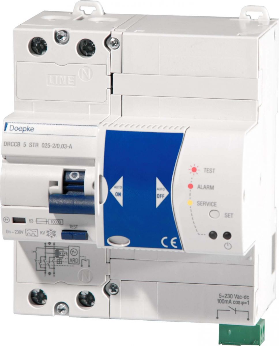 Fehlerstromschutzschalter DRCCB5STR025-2/0,03A