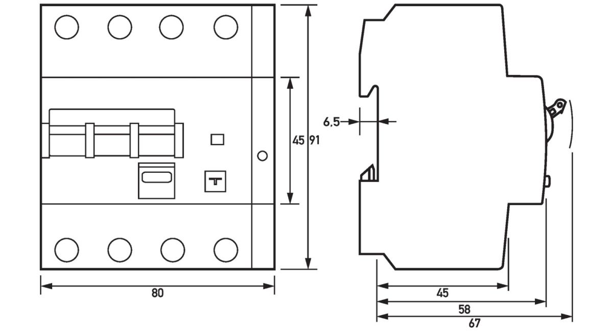 FI-/LS-Kombination DRCBO4C32/0,10/3NBNK
