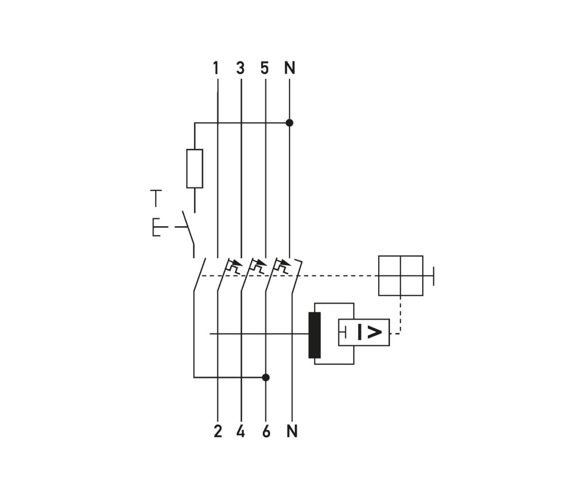 FI-/LS-Kombination DRCBO4C40/0,30/3N-A