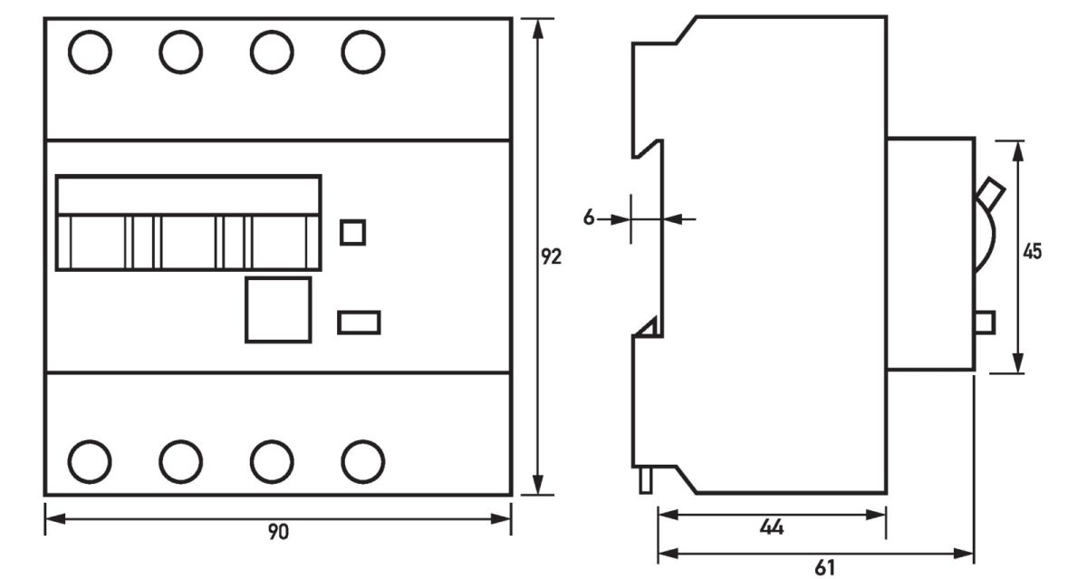 FI-/LS-Kombination DRCBO4C40/0,30/3N-A