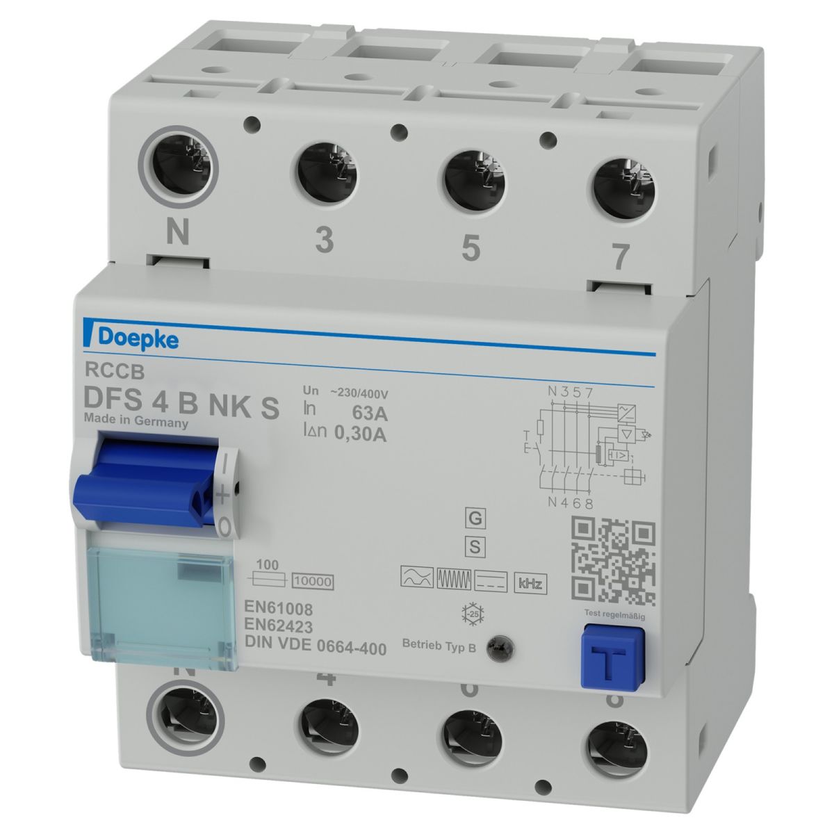 FI-Schutzschalter DFS4063-4/0,30-BNKS