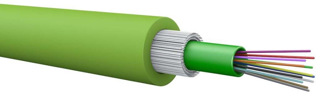 LWL-Kabel U-DQ(ZN)BH ZB 12G50 OM4 3,0kN ev 60083157-B2ca Schnittlänge