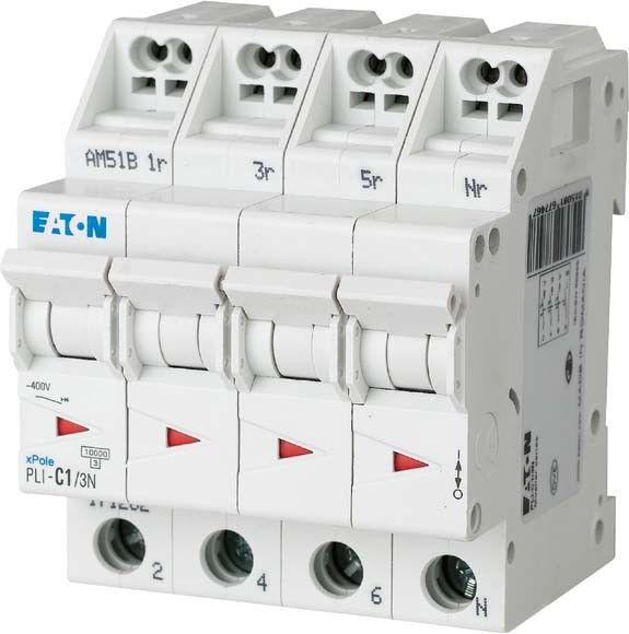 Leitungsschutzschalter PLI-B1/3N