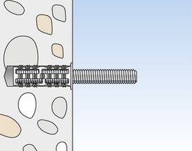 Gewindestangendübel FGD10M6TR60 K (VE6)