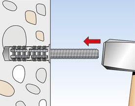 Gewindestangendübel FGD10M6TR60 K (VE6)
