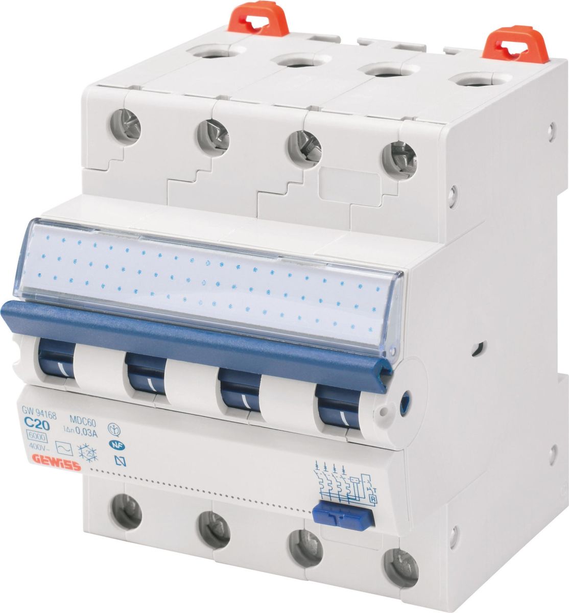 GW94367 MDC60 FI/LS C16/0.03A 4P A 6KA 4TE