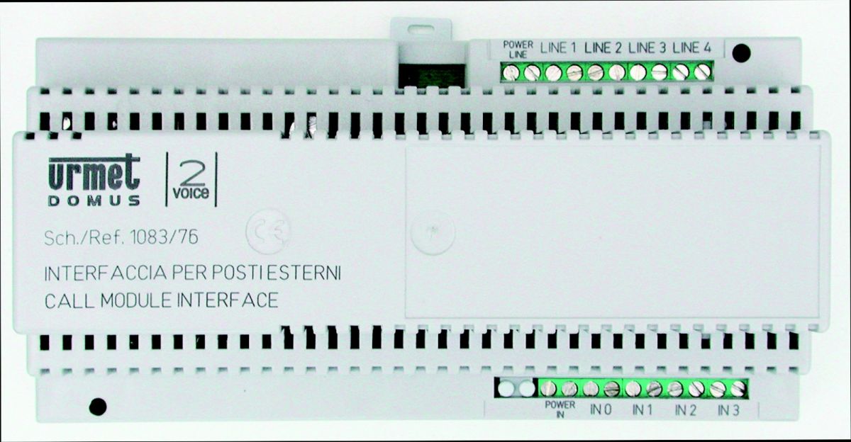 Türstations-Schnittstelle VZ 1083/76